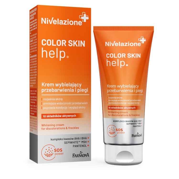 Farmona  Nivelazione COLOR SKIN HELP  krem wybielający przebarwienia i piegi 50 ml