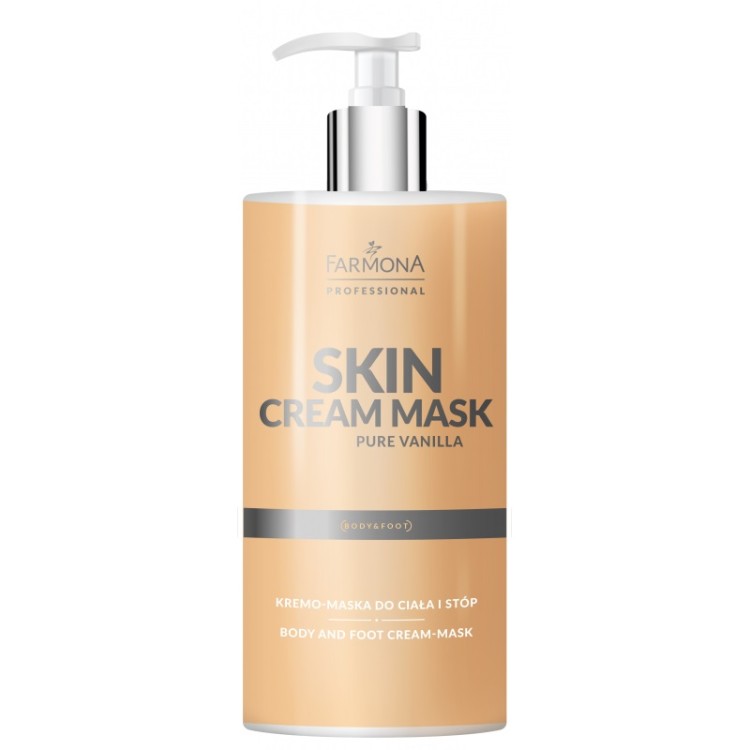 FARMONA PROFESSIONAL SKIN CREAM MASK PURE VANILLA Kremo-maska do ciała i stóp 500 ml