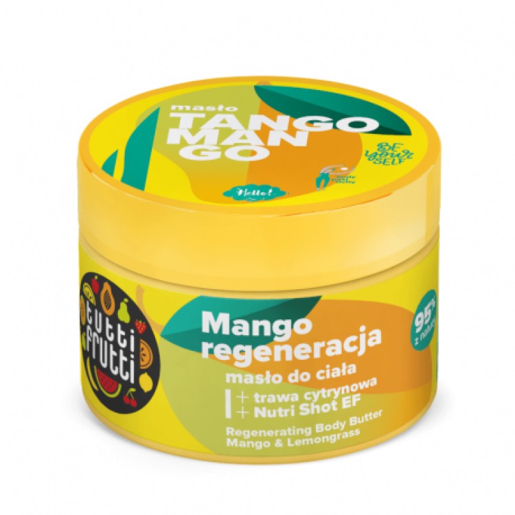 FARMONA TUTTI FRUTTI REGENERUJĄCE MASŁO DO CIAŁA MANGO I TRAWA CYTRYNOWA 200 ml