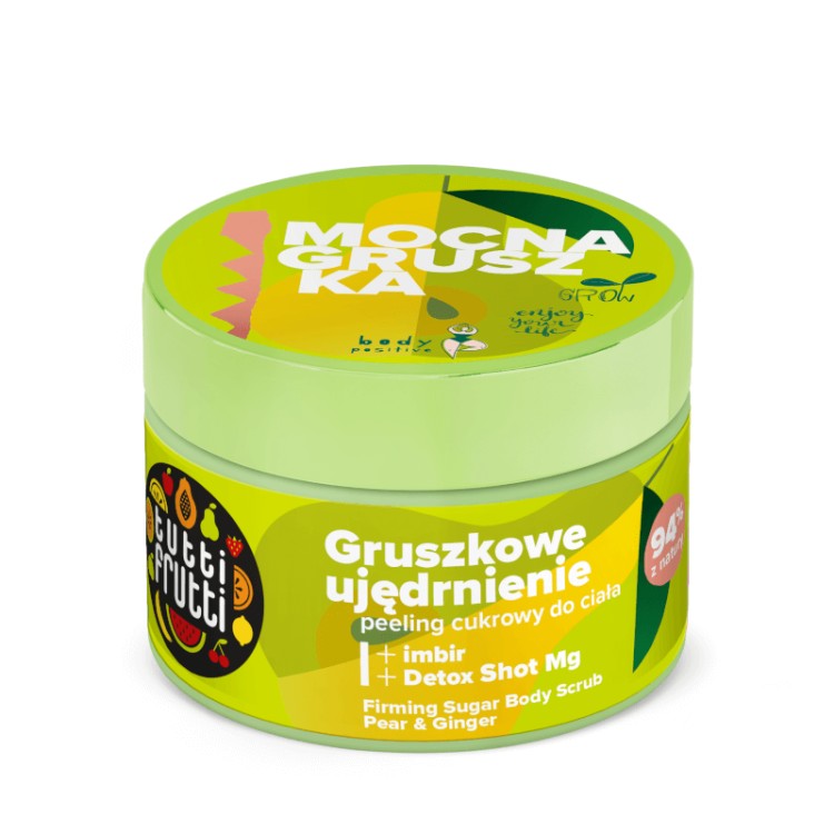 TUTTI FRUTTI ujedrniajacy peeling cukrowy gruszka & imbir 300ml