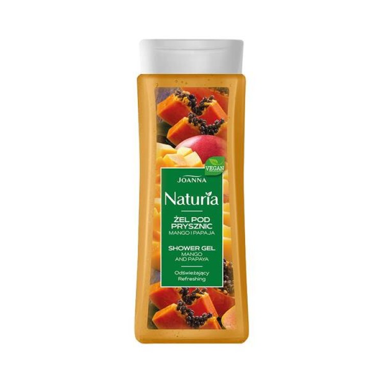 JOANNA NATURIA Żel pod prysznic Mango i papaja 300ml