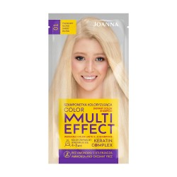 Joanna MULTI EFFECT Szamponetka koloryzujaca 01 PIASKOWY BLOND 35 g