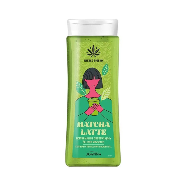 JOANNA NIEZŁE ZIÓŁKO ŻEL POD PRYSZNIC MATCHA LATTE ORZEŹWIAJĄCY 300ml