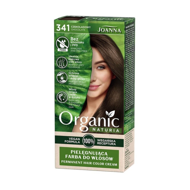 JOANNA ORGANIC VEGAN NR 341 CZEKOLADOWY