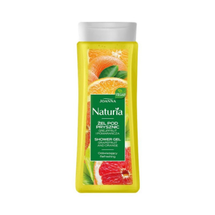 JOANNA NATURIA ŻEL POD PRYSZNIC GREJPFRUT POMARAŃCZA 300ml