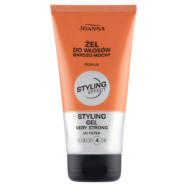 JOANNA STYLING EFFECT ŻEL DO WŁOSÓW BARDZO MOCNY FILTR 150ML