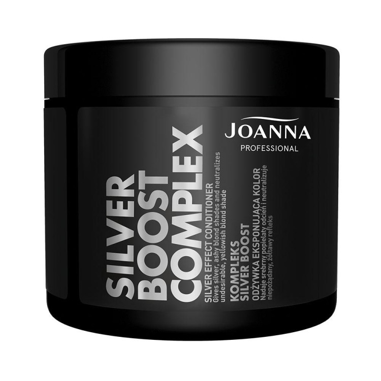 JOANNA  PROFESSIONAL SILVER BOOST KOMPLEKS Odżywka eksponująca kolor srebrny 500g