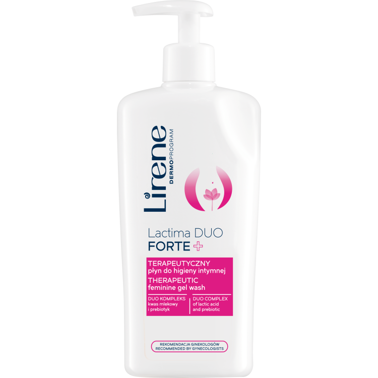 LIRENE LACTIMA DUO FORTE + terapeutyczny zel do higieny intymnej 300ml