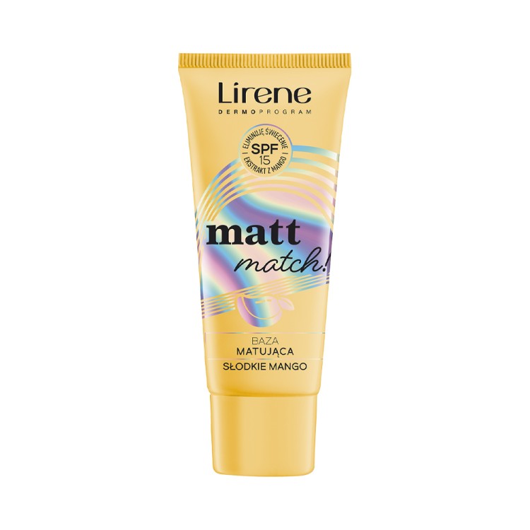 Lirene Baza matująca SPF 15 MATT MATCH!  SLODKIE MANGO 30 ml