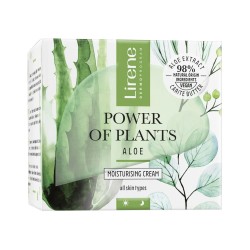 Lirene POWER OF PLANTS Krem nawilżający ALOES 50 ml