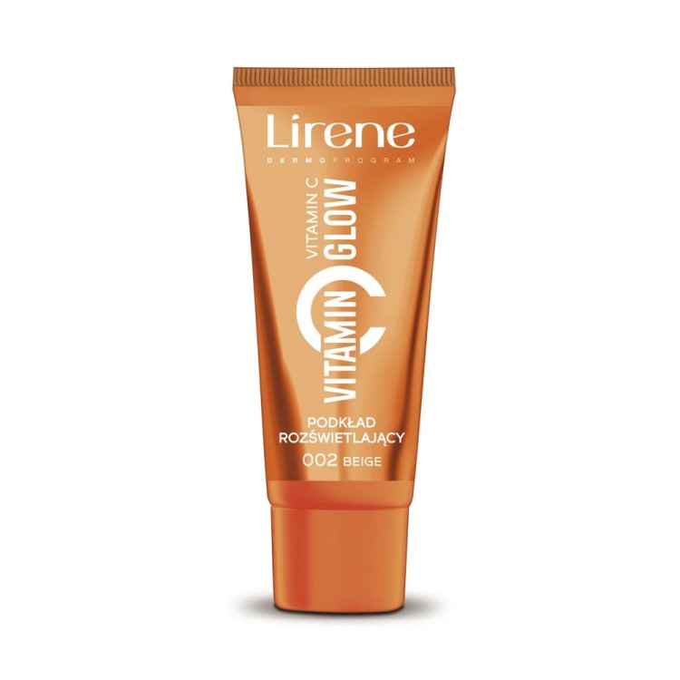 Lirene VITAMIN GLOW Podkład rozświetlający 30 ml 002 BEIGE