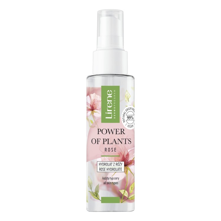 LIERENE POWER OF PLANTS HYDROLAT RÓŻA 100ml