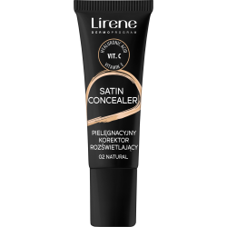 Lirene MAKE UP SATIN CONCEALER Pielęgnacyjny korektor rozjaśniający 02 NATURAL 10ml