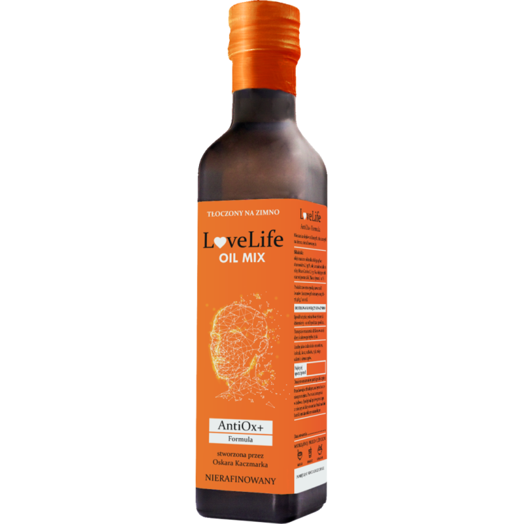 LOVELIFE AntiOX+ oil mix autorska kompozycja Oskara Kaczmarka 250ml 