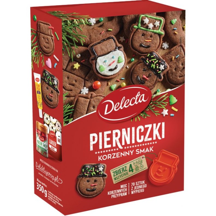 DELECTA PIERNICZKI KORZENNE ( MIESZANKA DO WYPIEKU) 350G