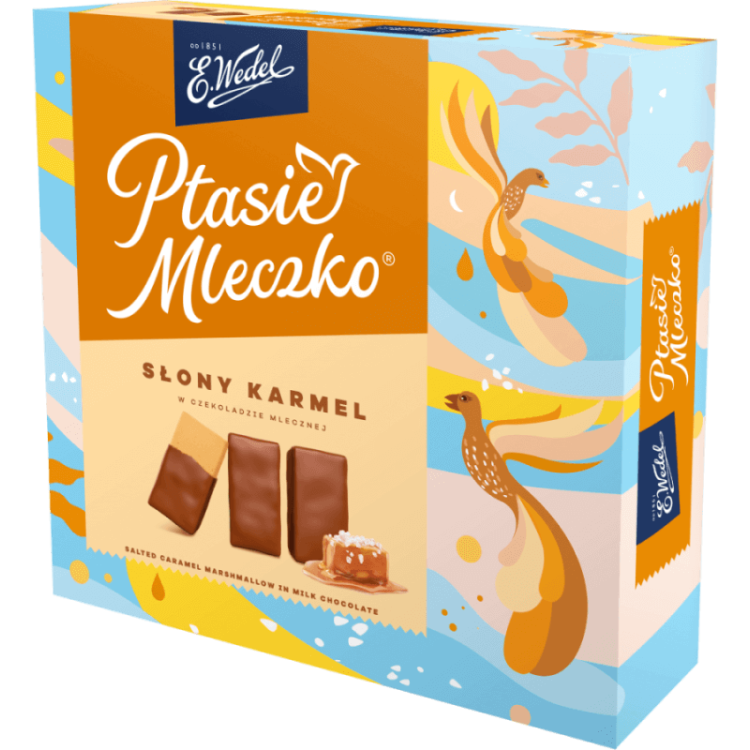 WEDEL PTASIE MLECZKO® SŁONY KARMEL 340G