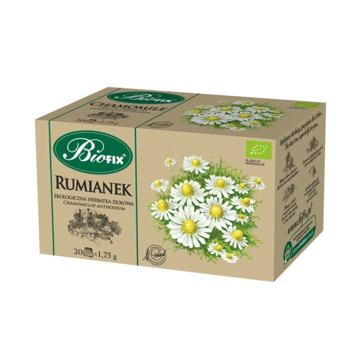 BIOFIX Ekologiczna herbata rumiankowa w torebkach 20 x1.75g