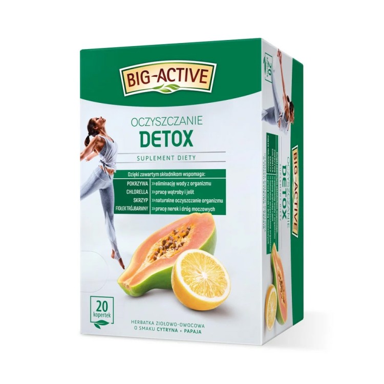 HERBAPOL BIG ACTIVE OCZYSZCZANIE DETOX 20TB