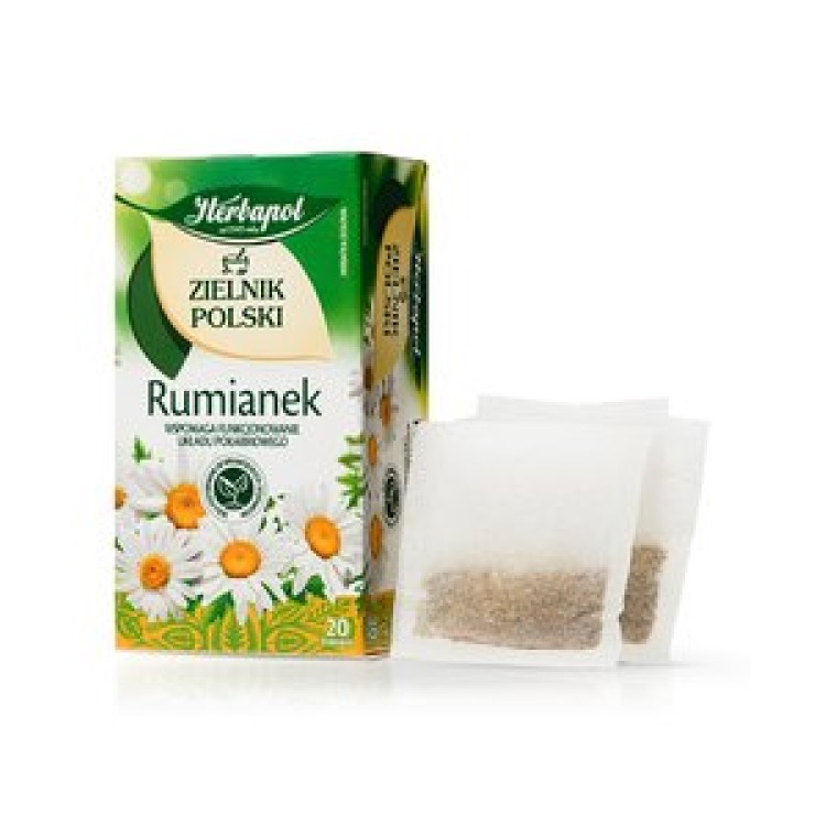 HERBAPOL ZIELNIK POLSKI HERBATA ZIOLOWA RUMIANEK 30G