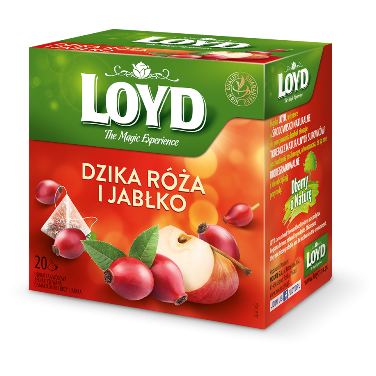 LOYD HERBATKA DZIKA ROZA JABLKO 40 G