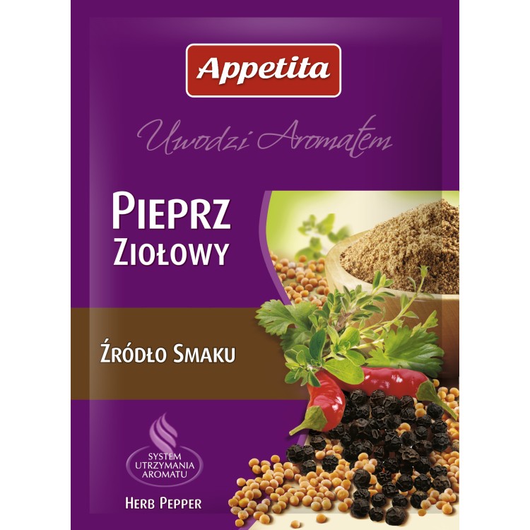 Appetita pieprz ziołowy mielony 20g