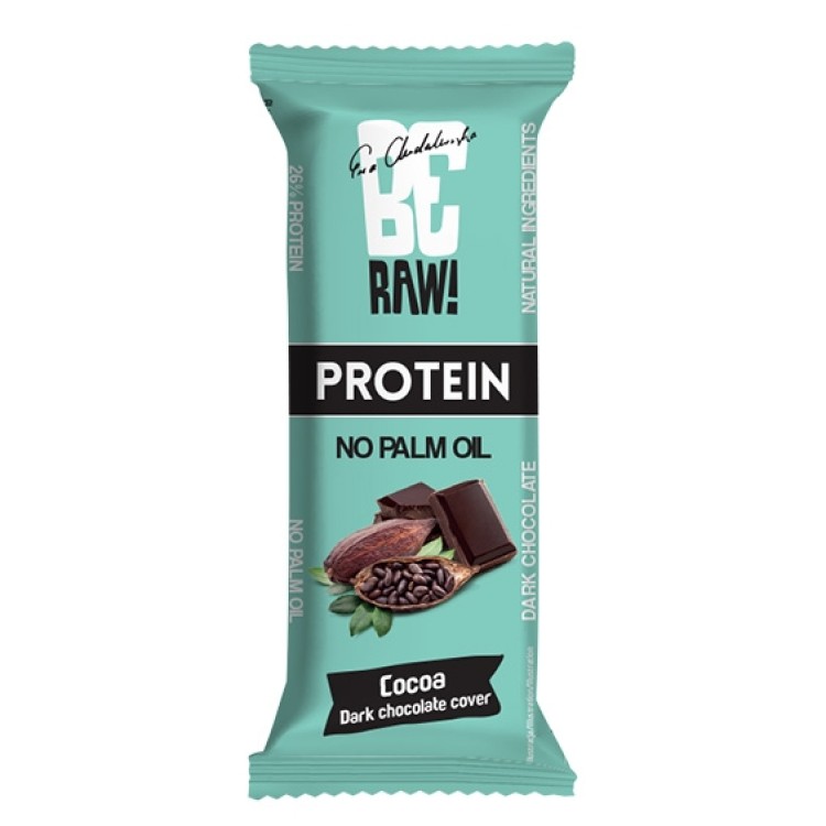 BeRAW Baton Proteinowy 38% Białko 100% naturalny bezglutenowy superfood 40g