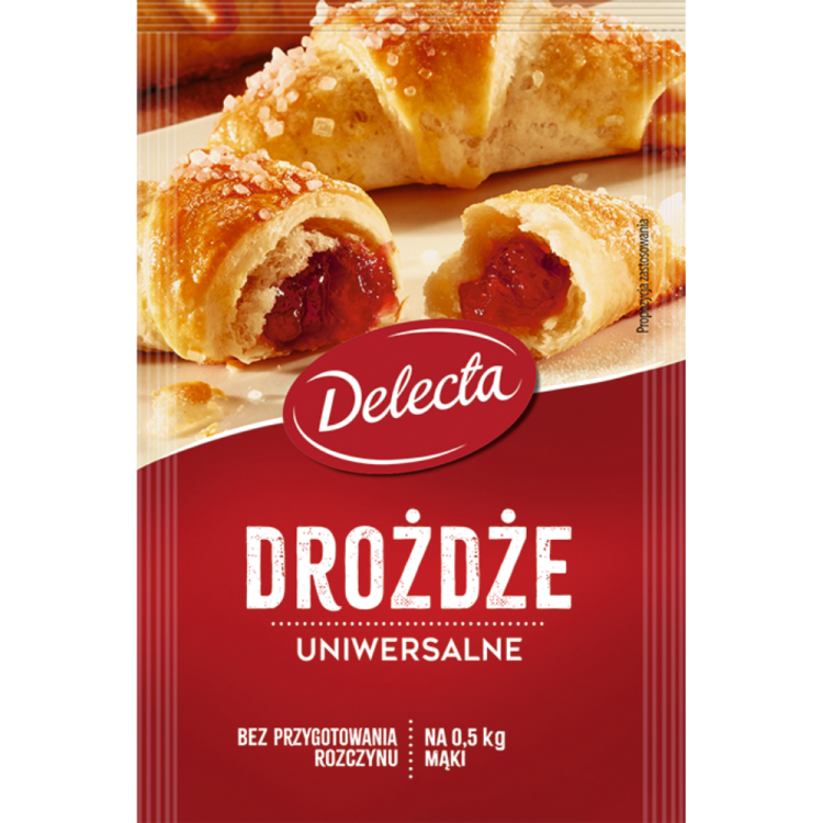 DELECTA drożdże instant 8g