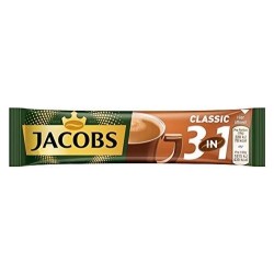 JACOBS CLASSIC KAWA ROZPUSZCZALNA W SASZETKACH 3W1 15.2g 1 sztuka