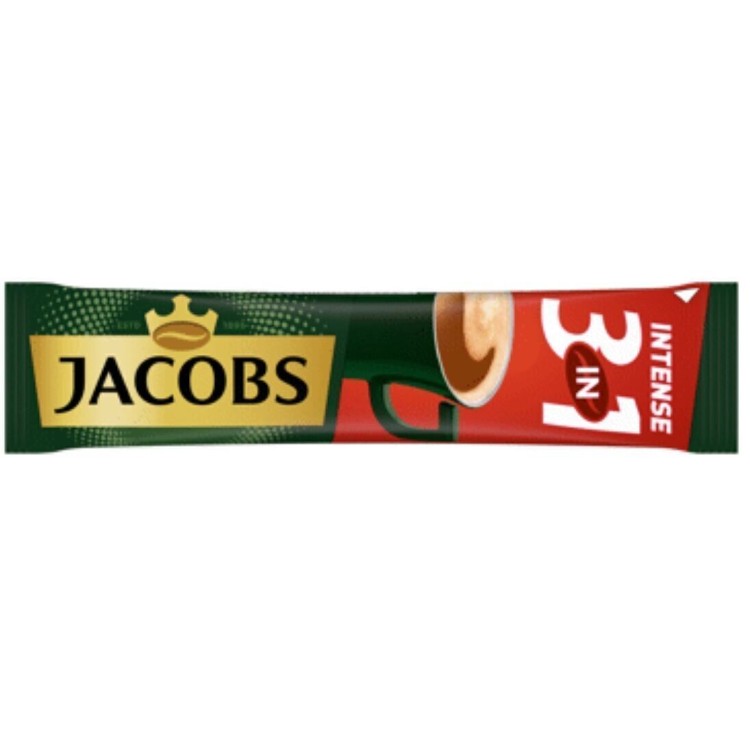 Jacobs Intense 3w1 Kawa Rozpuszczalna w saszetkach 17g 1szt