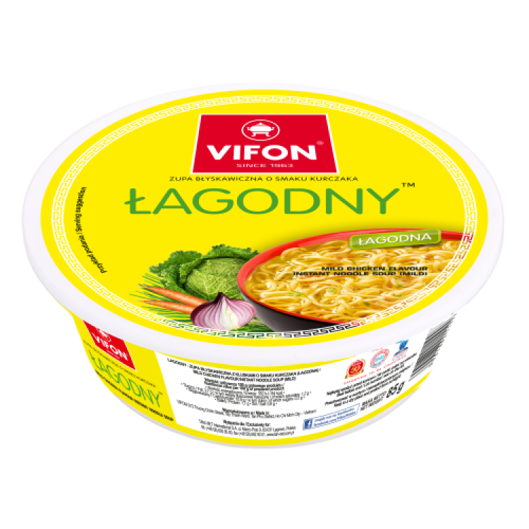 VIFON ZUPA BŁYSKAWICZNA MISKA KURCZAK ŁAGODNY  85G