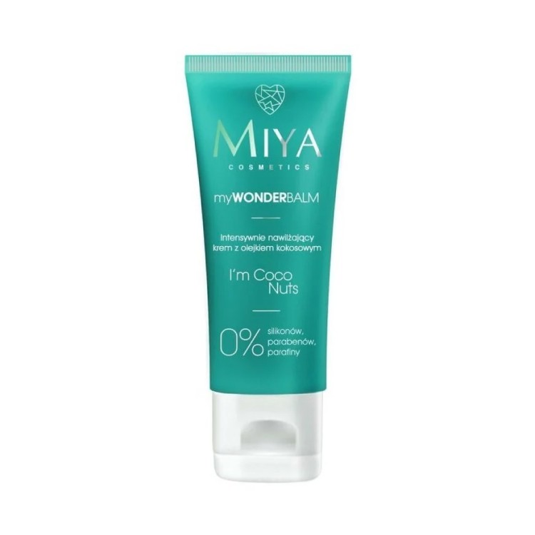 MIYA COSMETICS MYWONDERBALM I'M COCO ORZECHY KREM NAWILŻAJĄCY Z OLEJEM KOKOSOWYM 75mlEXP: 11.2024