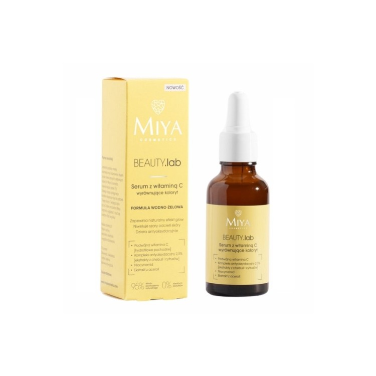 MIYA COSMETICS BEAUTY.lab Serum z witaminą C wyrównujące koloryt 30ml