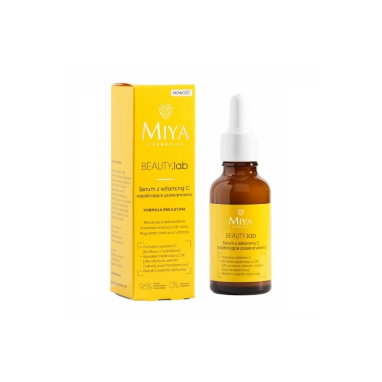 MIYA COSMETICS BEAUTY.lab Serum z witaminą C rozjaśniające przebarwienia 30ml