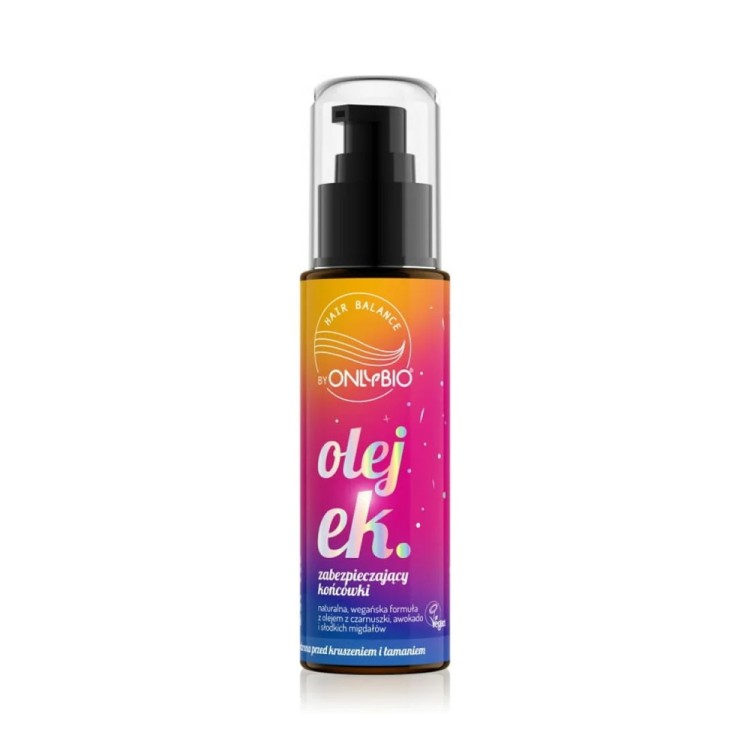 OnlyBio HAIR BALANCE Olejek Zabezpieczający Końcówki 80ml