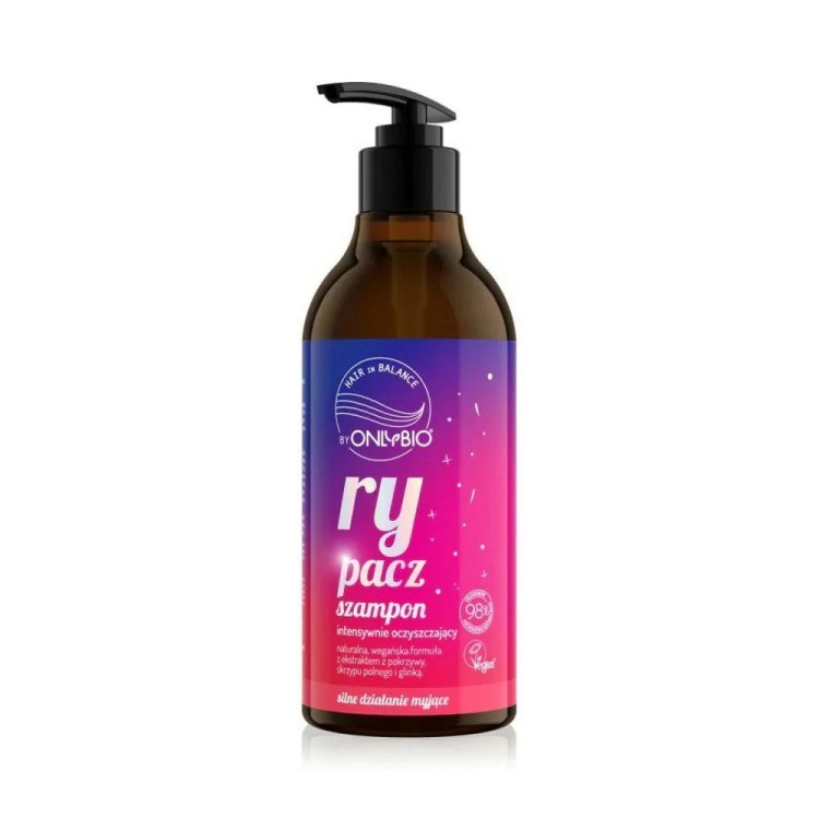 OnlyBio Hair Balance RYPACZ Szampon oczyszczający 400ml