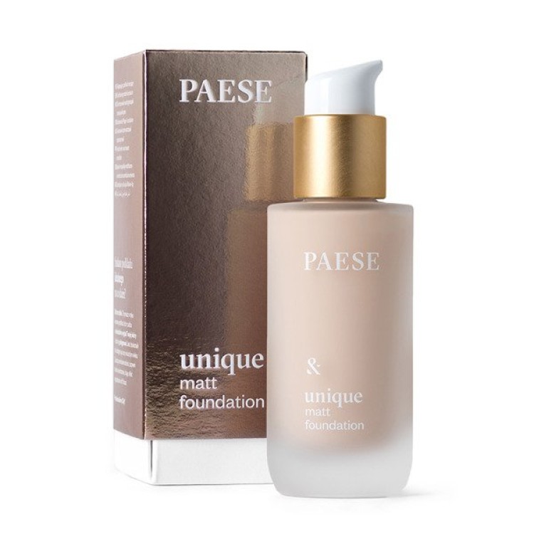 PAESE Unique Matt Foundation 601 porcelain 30ml