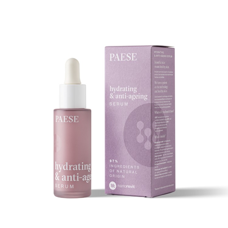 PAESE Nanorevit Serum nawilżająco-przeciwstarzeniowe 30ml