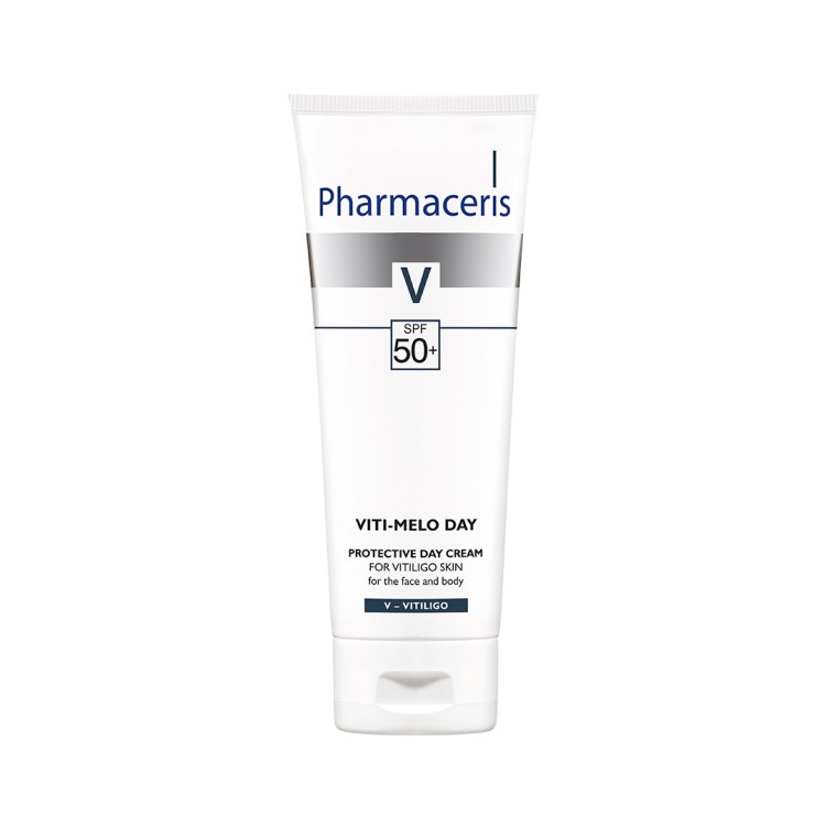 PHARMACERIS V OCHRONNY KREM SPF 50+ DLA SKÓRY Z PROBLEMEM BIELACTWA DO TWARZY I CIAŁA 75ml