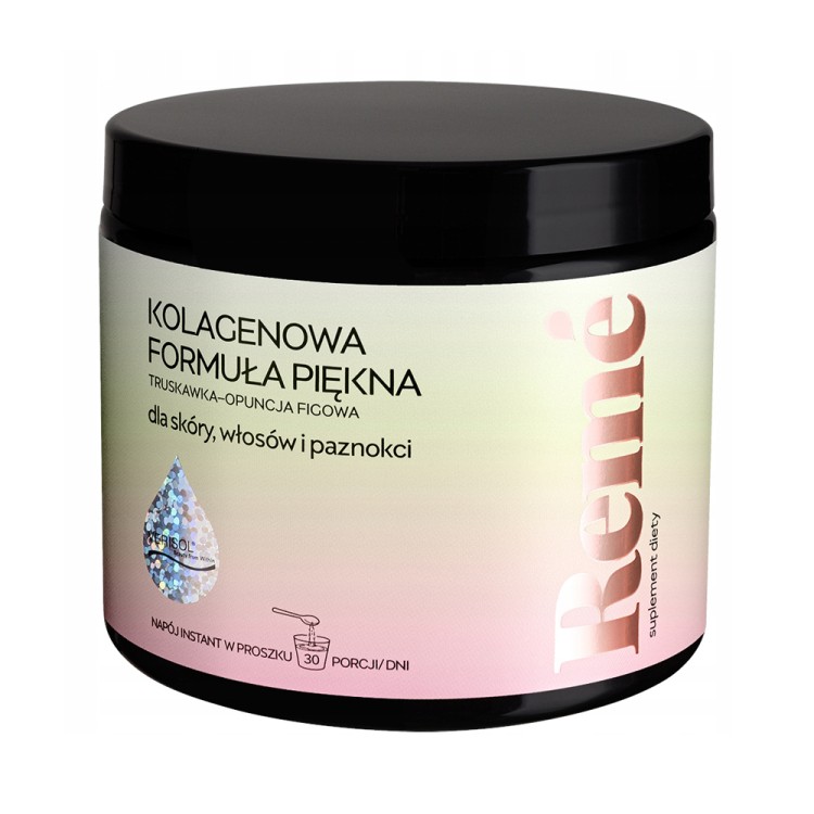 REME kolagen z formułą piękna truskawka i opuncja 30 porcji