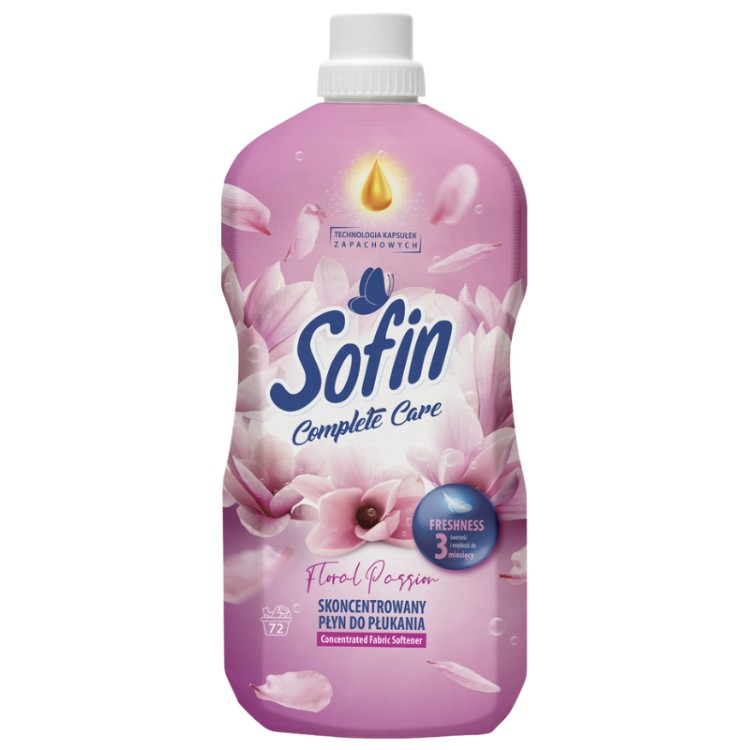 Sofin Płyn do Płukania Tkanin Floral Passion 1.8L