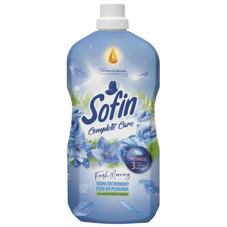 Sofin Płyn do Płukania Tkanin Fresh Morning 1.8L