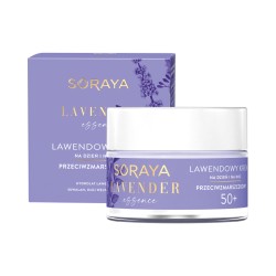 SORAYA Lavender Essence Lawendowy krem przeciwzmarszczkowy dzień & noc 50+ , 50ml