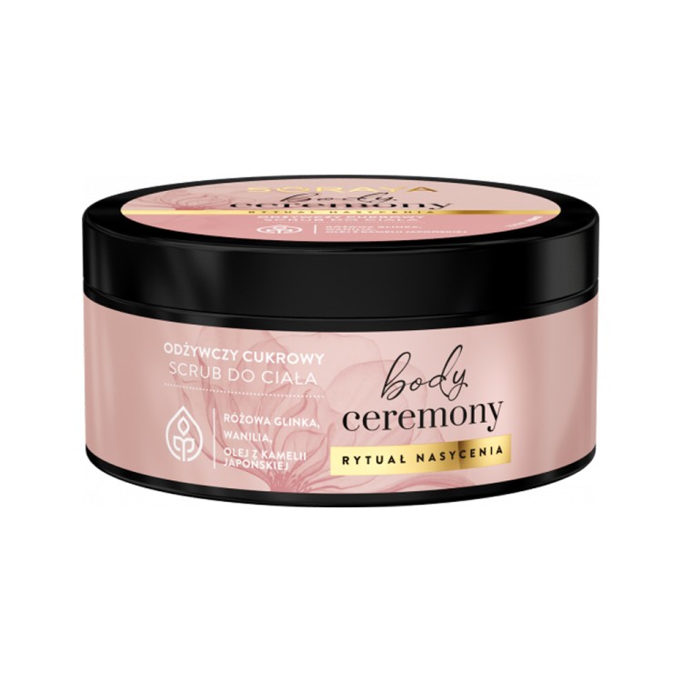 SORAYA BODY CEREMONY, Odżywczy cukrowy scrub do ciała 200ml