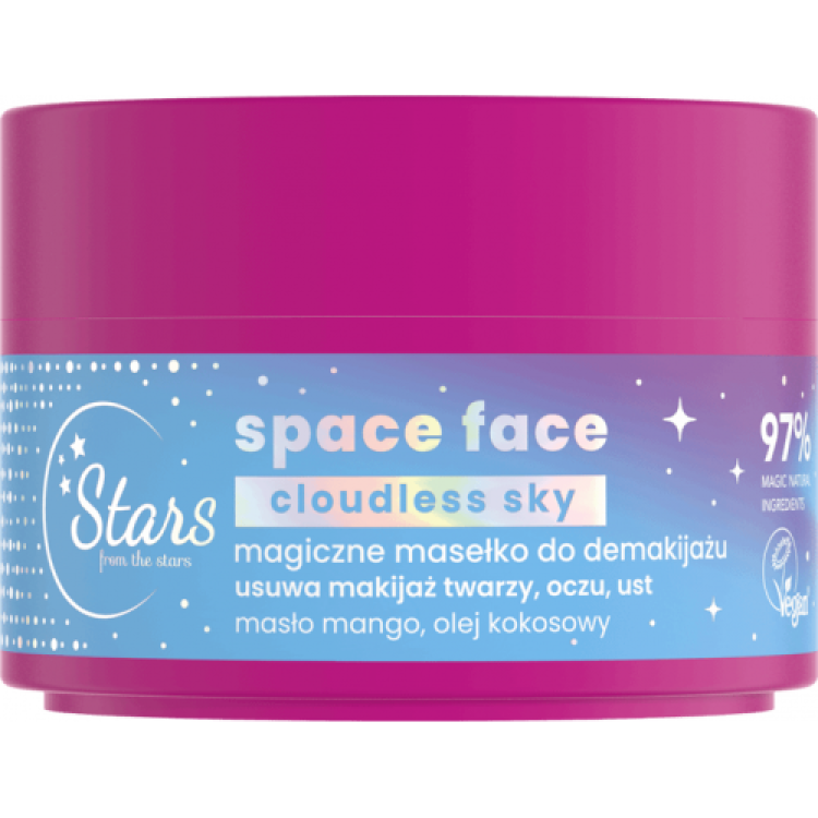 STARS FROM THE STARS SPACE FACE CLUDLESS SKY MAGICZNE MASEŁKO DO DEMAKIJAŻU 40ML