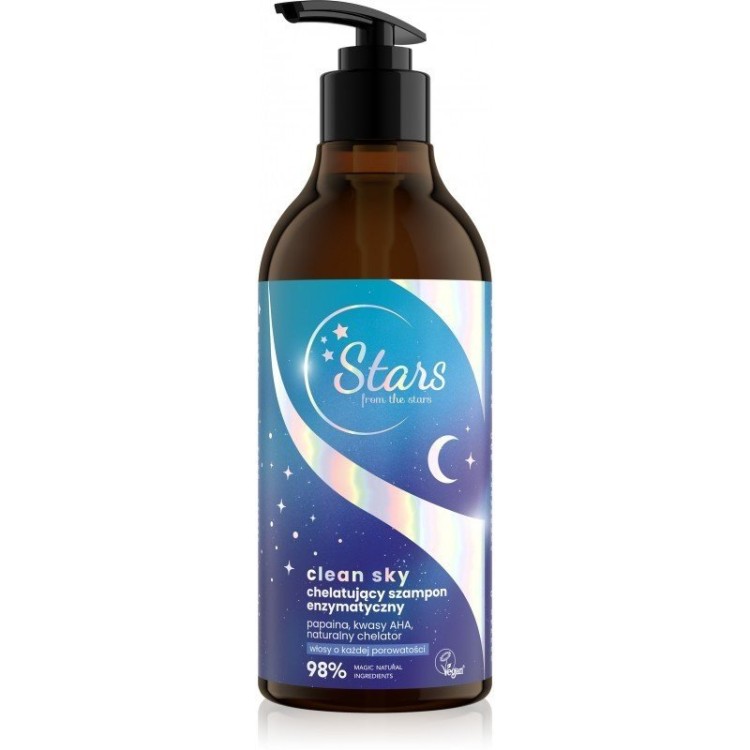 STARS FROM THE STARS CLEAN SKY chelatujący szampon enzymatyczny 400ml