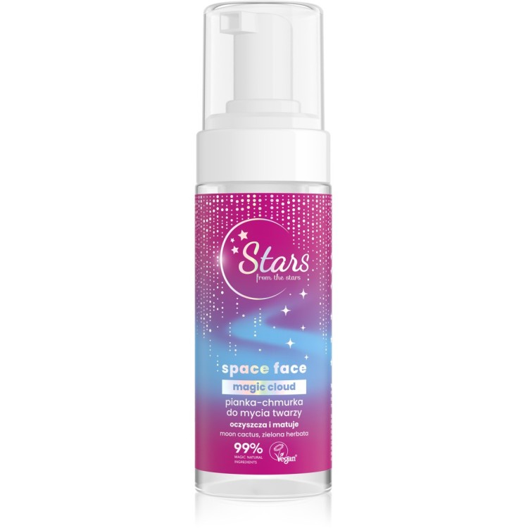 STARS FROM THE STARS SPACE FACE MAGIC CLOUD PIANKA - CHMURKA DO MYCIA TWARZY 150ML