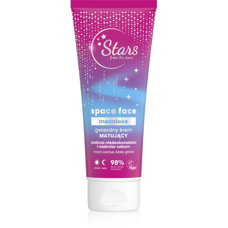 STARS FROM THE STARS SPACE FACE MOONLOVE GWIEZDNY KREM MATUJĄCY 50ML