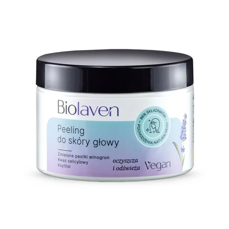 Biolaven Złuszczający Peeling do Skóry Głowy 155g EXP: 09.2024