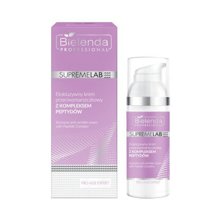 BIELENDA PROFESSIONAL SupremeLab PRO AGE EXPERT Ekskluzywny Krem Przeciwzmarszczkowy 50 ml