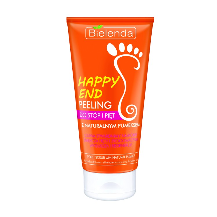 BIELENDA Happy End Peeling do stóp i pięt z naturalnym pumeksem, 125ml